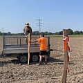 Die Vorbereitungen für neue Heckenpflanzungen im Herbst haben begonnen