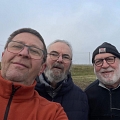 Die erste Heckenpflanzung 2026 in F-68490 Petit-Landau, Ferme Ysengrain