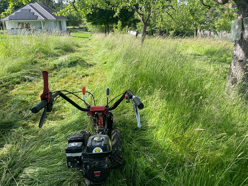 Mahd mit dem Balkenmäher